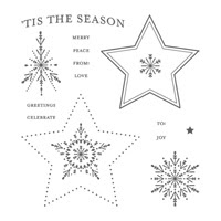 Many Merry Stars Photopolymer Stamp Set