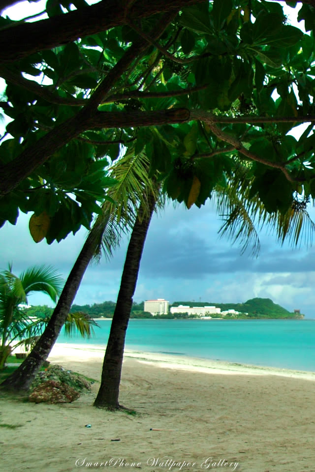 Free Iphone 4s Wallpaper Nature Landscapes グアムの海 Guam Iphone 壁紙館