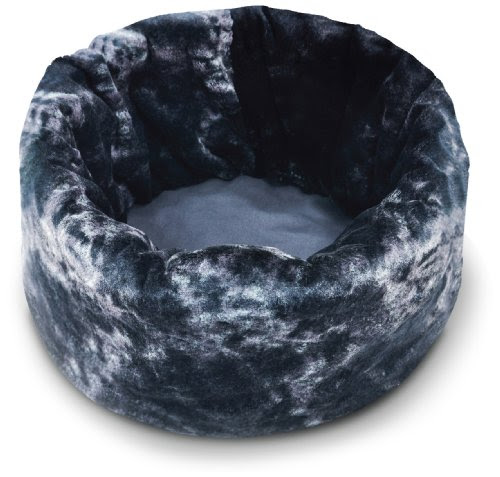 P.L.A.Y. Pet Lifestyle and You Snuggle Pet Bed, Small, Charcoal Gray