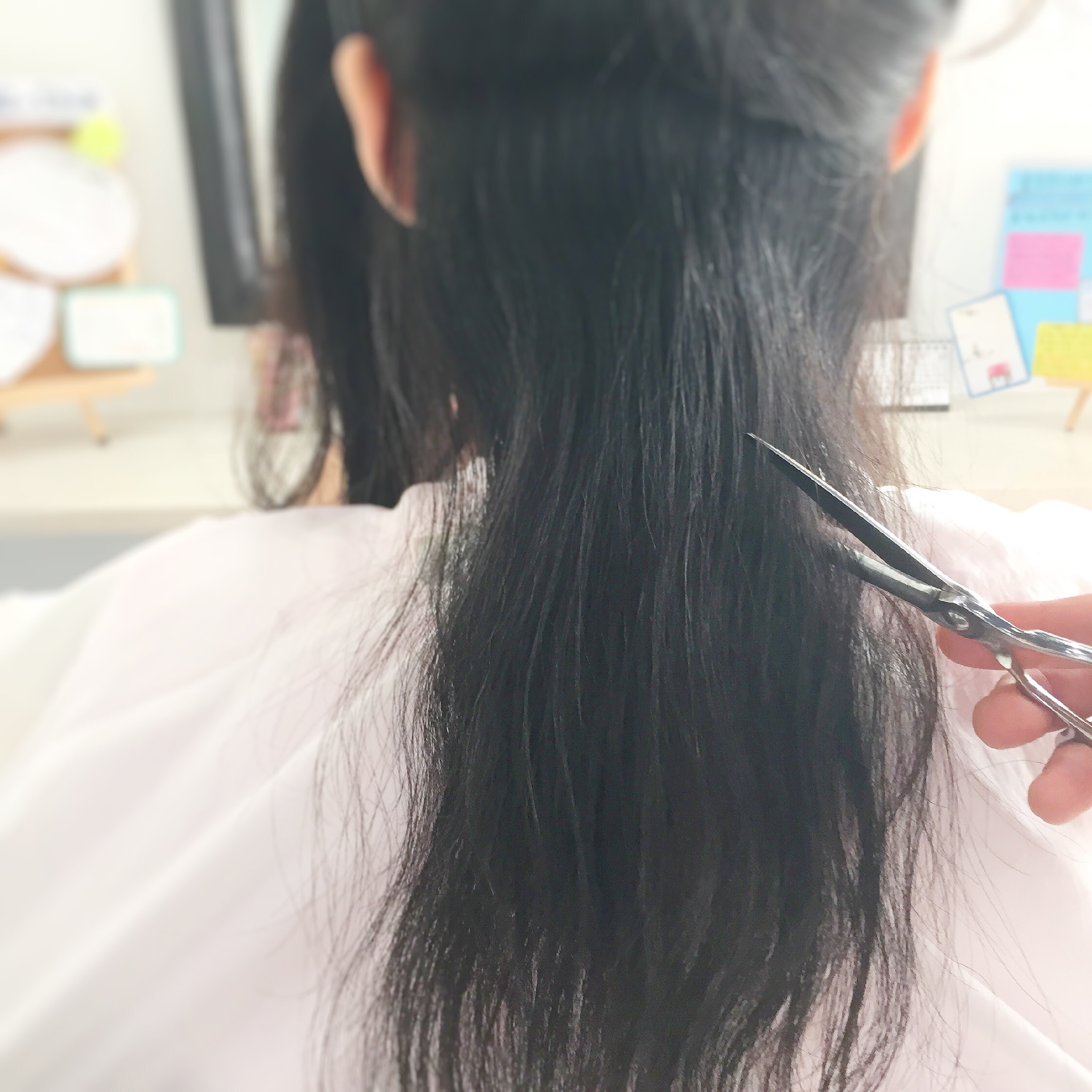 Hair第二弾 ロングからバッサリ ベリーショート ウェットパーマスタイル Abbel Lire アッベリーレ
