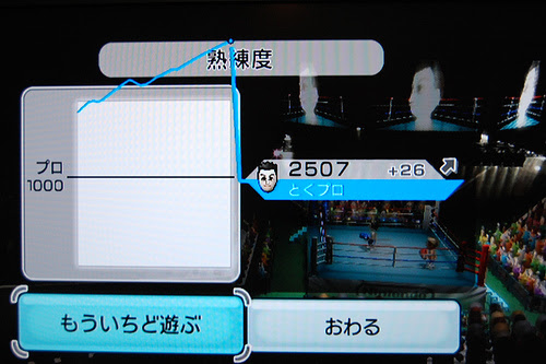 徳力 Wii Sportsのボクシングでメタボリック対策 になればいいなぁ