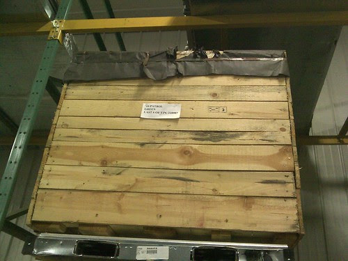 My new 2009 Ural Patrol still in crate