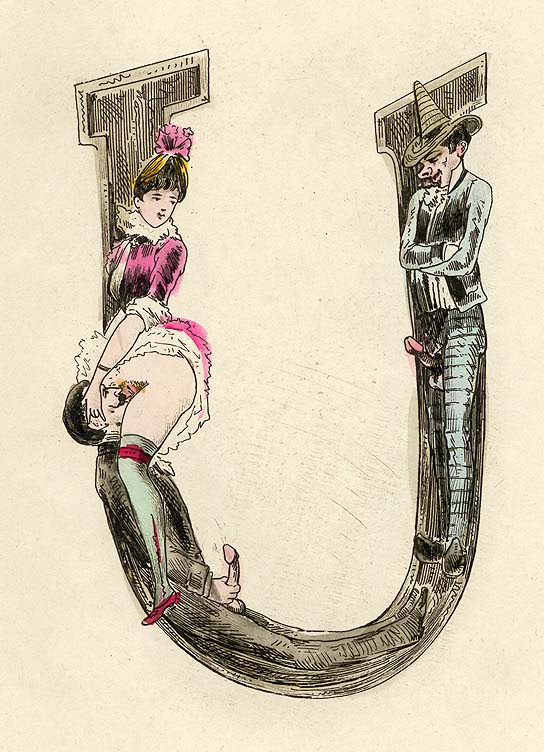 Nineteenth-century erotic alphabet U.jpg