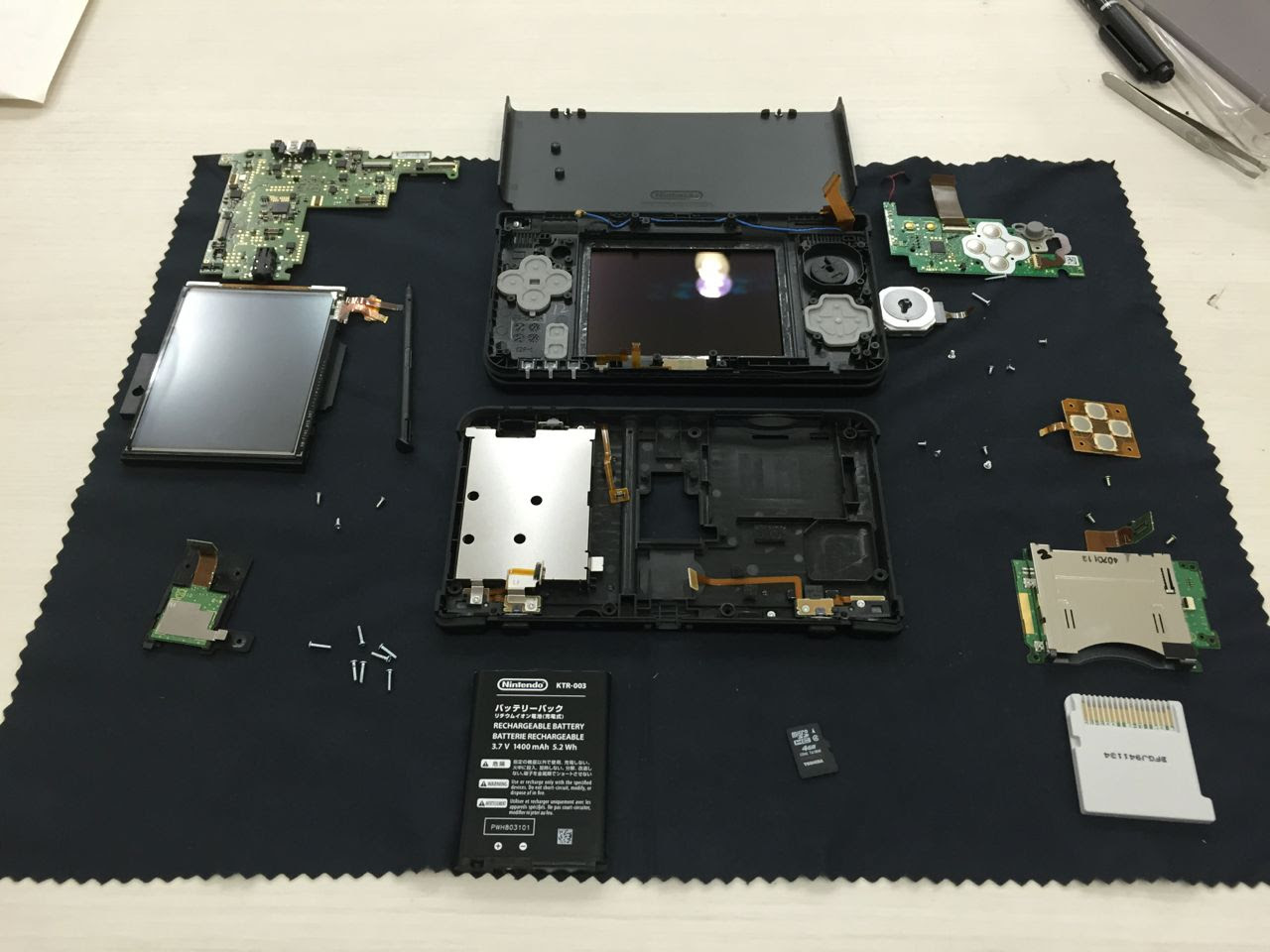 New ニンテンドー3dsを分解した画像が公開