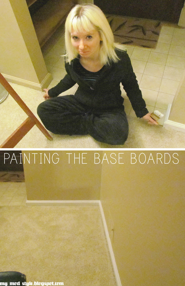 Living Room base boards