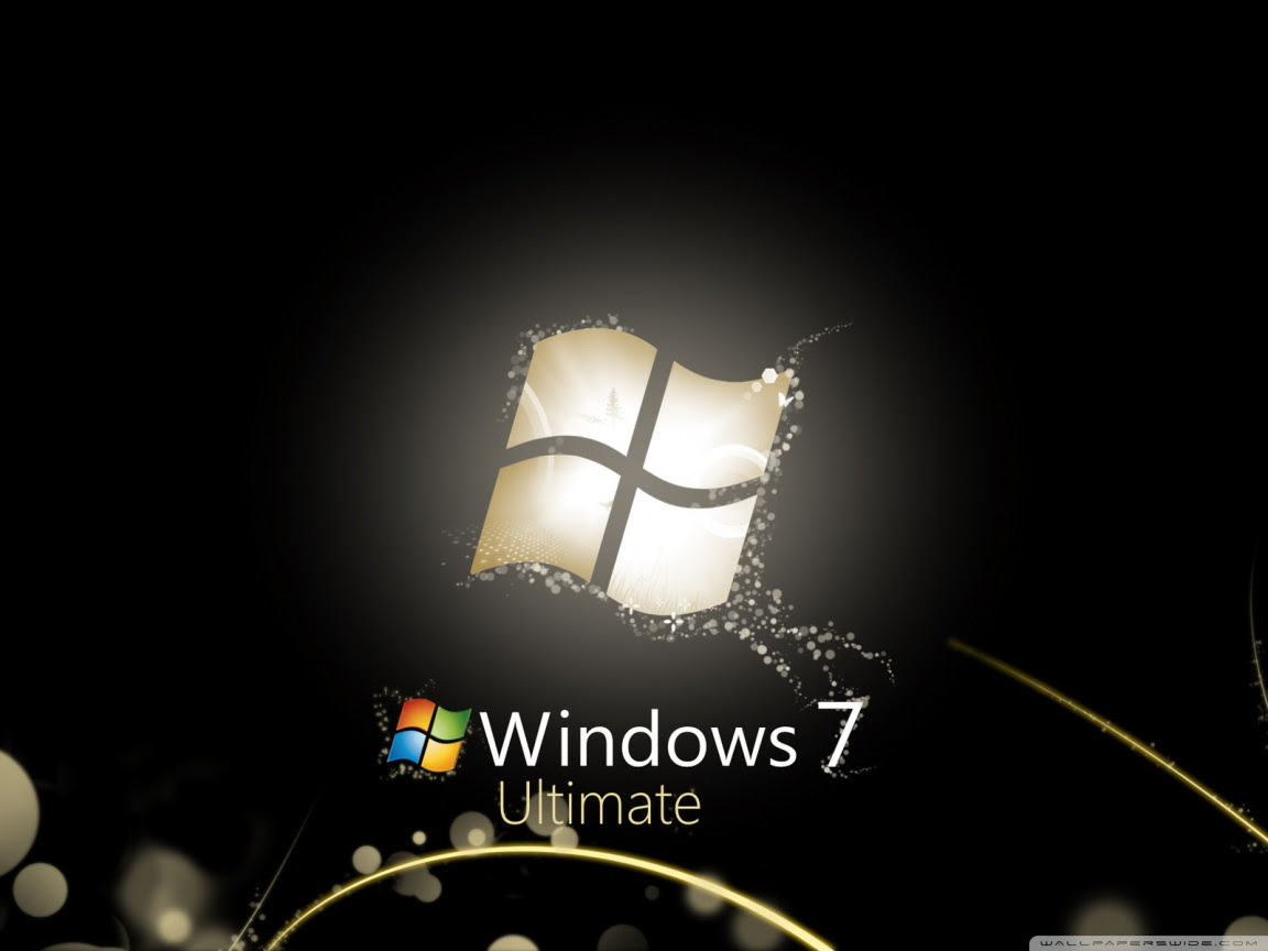 Windows 7 Ultimate Bright Black ❤ 4K HD Desktop Wallpaper for 4K