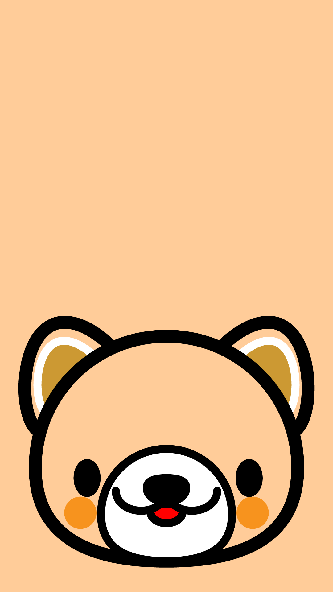 かわいい顔だけ犬壁紙 Iphone の無料イラスト 商用フリー オイデ43