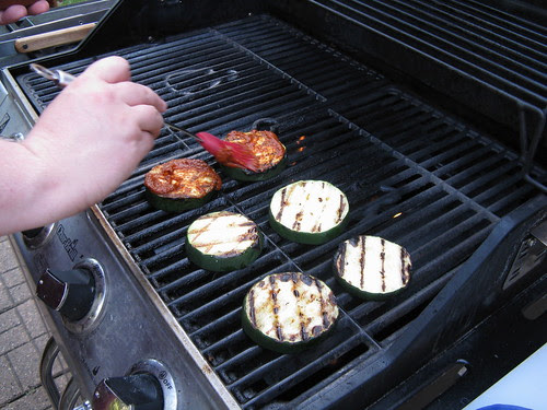 Grilling Zucchini