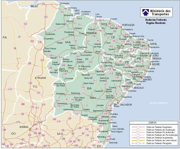 mapa do brasil. mapa playas rasil