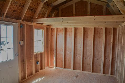 side lofted barn repo alto portable