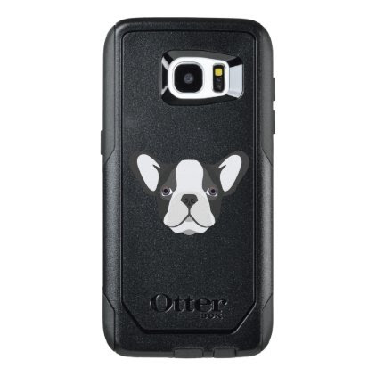 Illustration cute French Bulldog OtterBox Samsung Galaxy S7 Edge Case