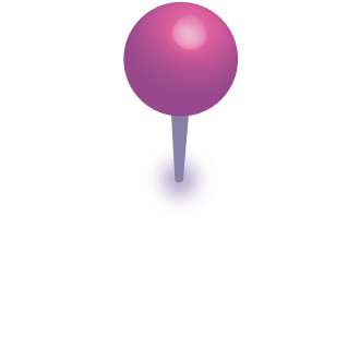 押しピンイラスト かわいい画鋲 壁に刺した風加工や目的地目印に 可愛い無料イラスト素材集