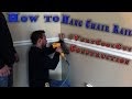 How To Cut Chair Rail / How Do I Finish The Open End Of A Chair Rail Home Improvement Stack Exchange - How to cut a wide board with a miter saw.