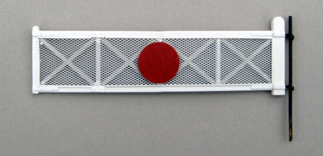 Working Model Railway Level Crossing Gates