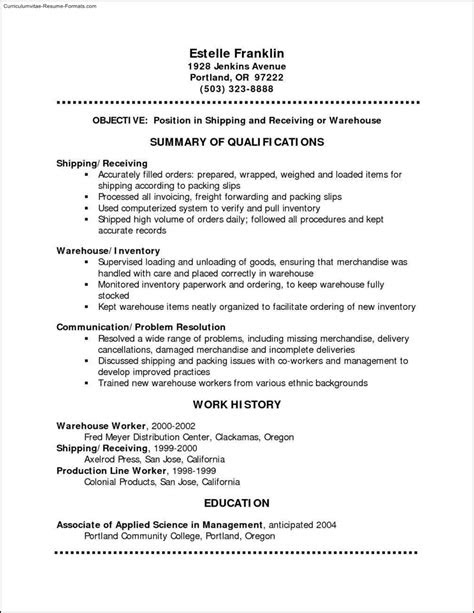 resume templates  format  samples examples