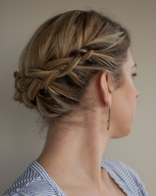 10 updo hairstyles for short hair  easy updos for women