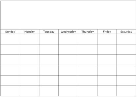 All sizes, even big 11x17, poster, and legal size. free printable 1 month calendar you can find this calendar in blank