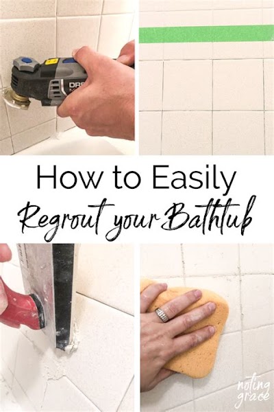 How To Regrout A Bathroom