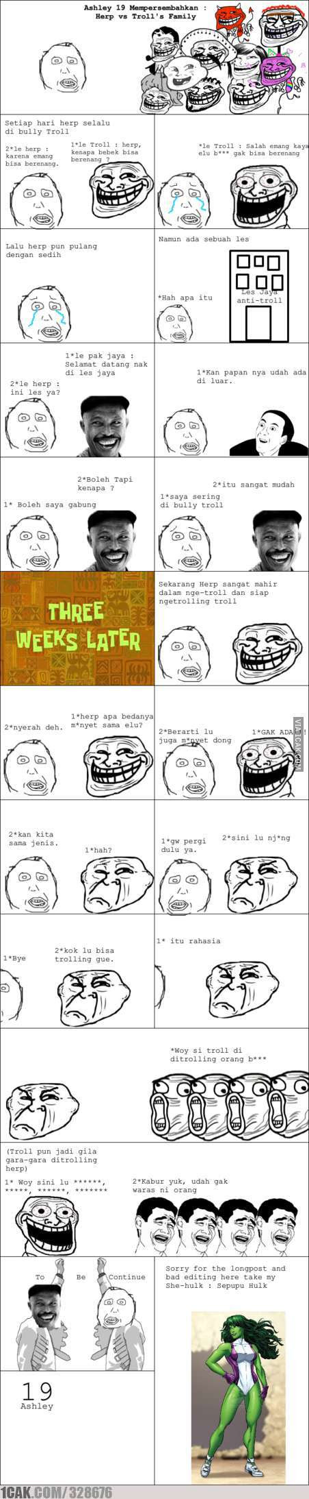 Herp Vs Troll Part 1 1CAK For Fun Only