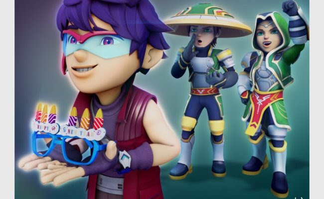 Boboiboy and fang and gopal: Boboiboy Vs Kaizo Otosection