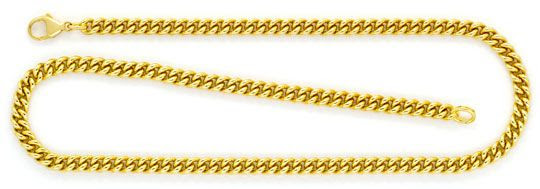 Original-Foto 1, MASSIVE RUNDPANZER KETTE GOLDKETTE MASSIV GELB-GOLD