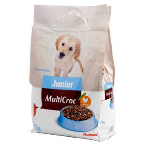 Analyse Et Infos Sur Auchan Multicroc Junior A La Volaille Croquettes Pour Chien