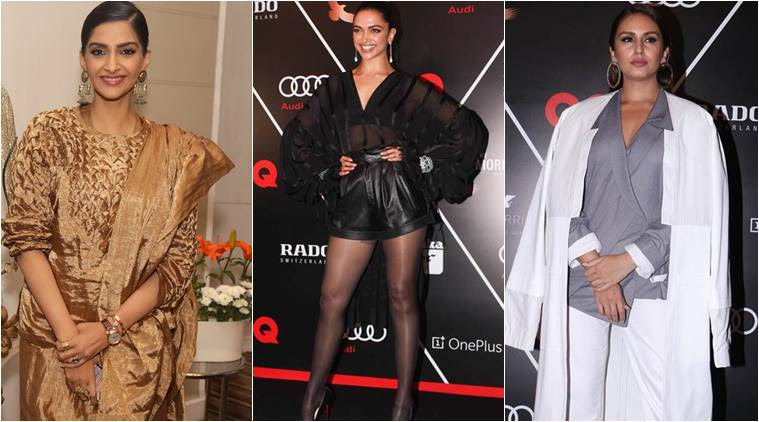 Bollywood fashion, celeb fashion, Deepika Padukone, Kareena Kapoor Khan, Sonam Kapoor, indian express, indian express news