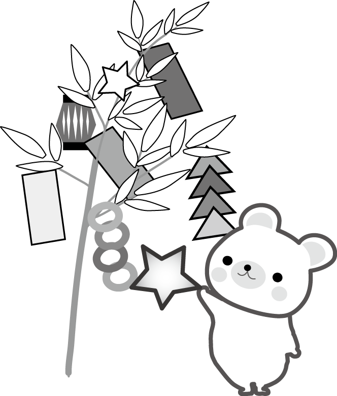 七夕のイラスト 無料イラスト フリー素材