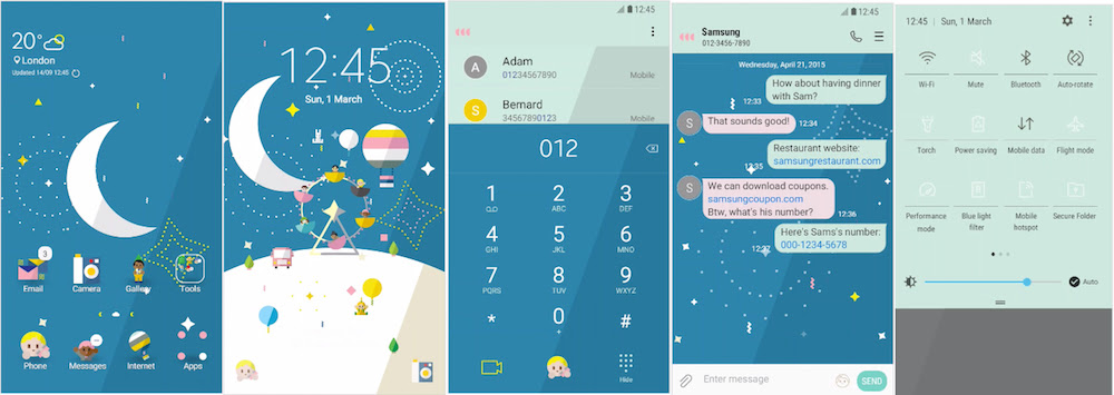 Samsung Galaxy Theme - amusementpark_wheelee - THENEW