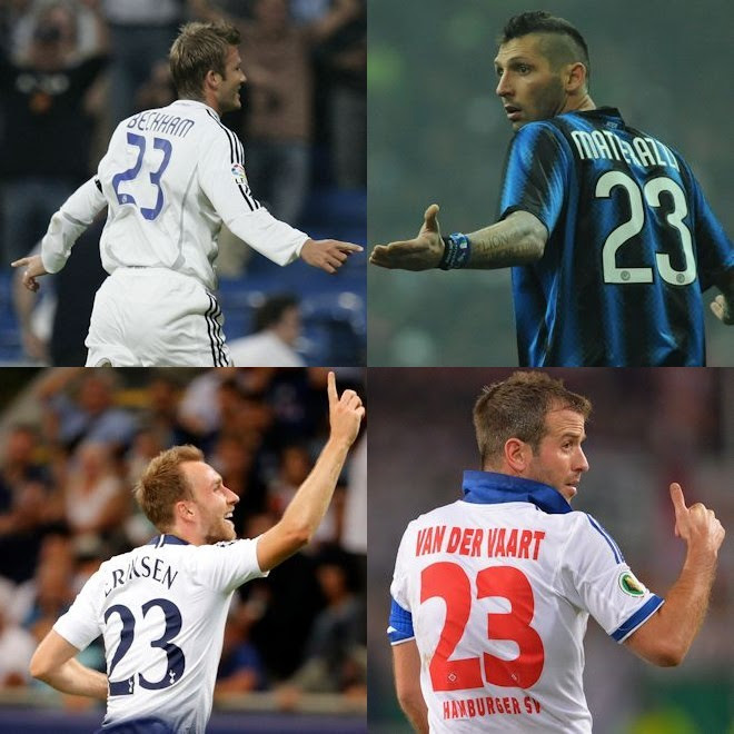 背番号秘話 ベッカムやエリクセン マテラッツィはなぜ 23番 を選んだのか サッカーダイジェストweb