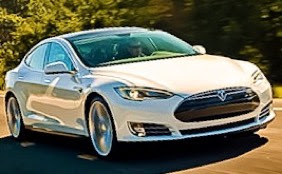White Model S 2014 version