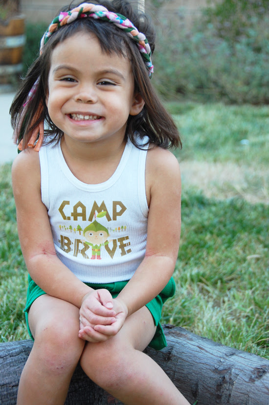 brave's birthday camp out