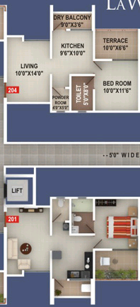 Gagan LaWish 1 BHK 2 BHK 2.5 BHK Flats Pisoli Pune 411028