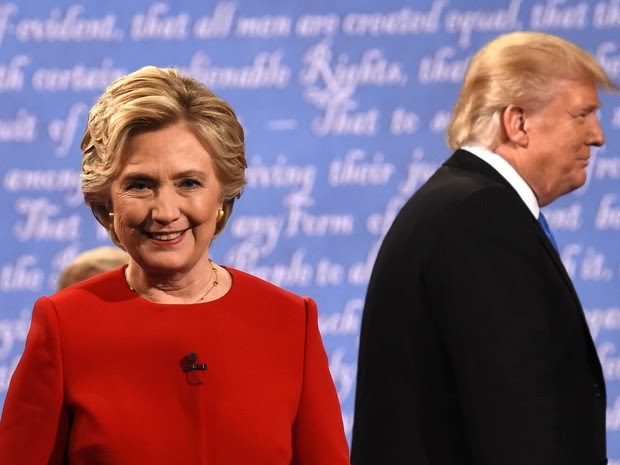 Hillary lidera com 48% contra 43% de Trump, segundo pesquisa Washington Post