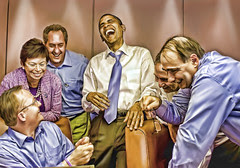 Obama laughing with aides.jpg