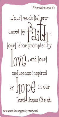 Extravagant Grace