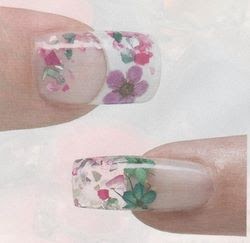 36 Decoraciones de uñas flores