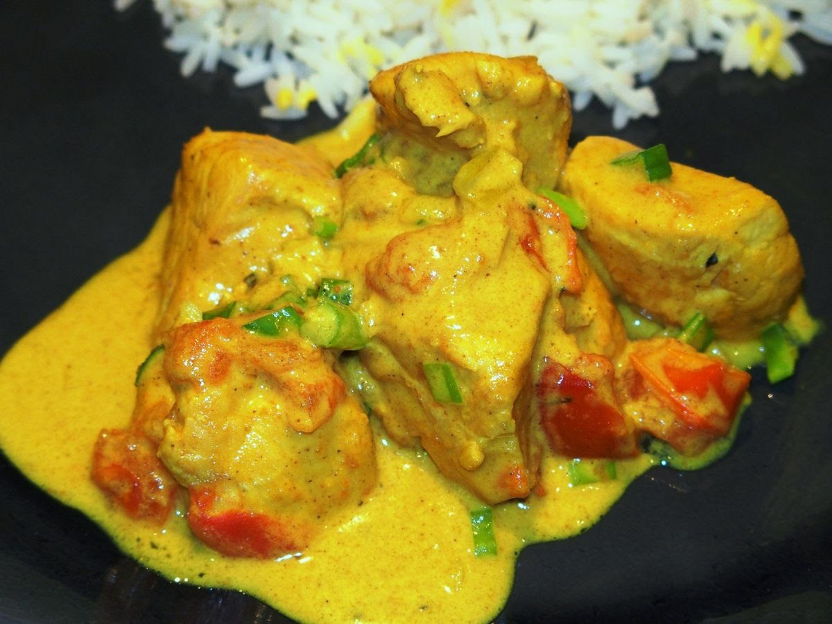 Poulet Au Lait De Coco Et Curcuma Les Recettes De Virginie
