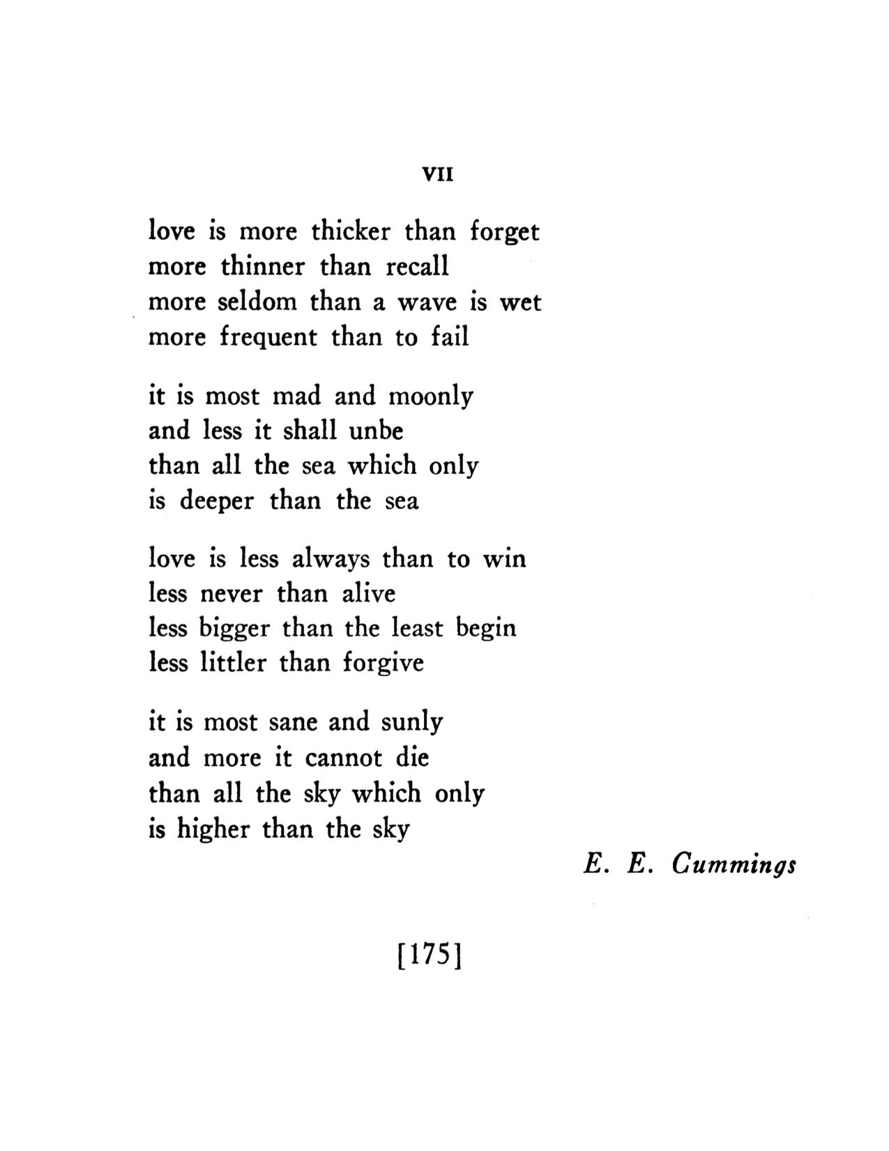 ... since 1912 - âE.E. Cummings, Poetry, January 1939 Cummings won
