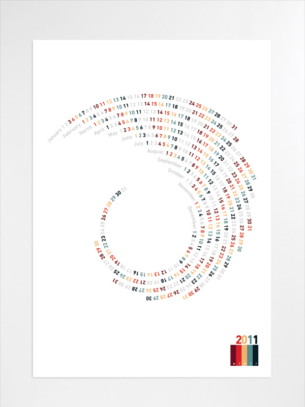 6 25 of the Most Innovative Calendar Designs