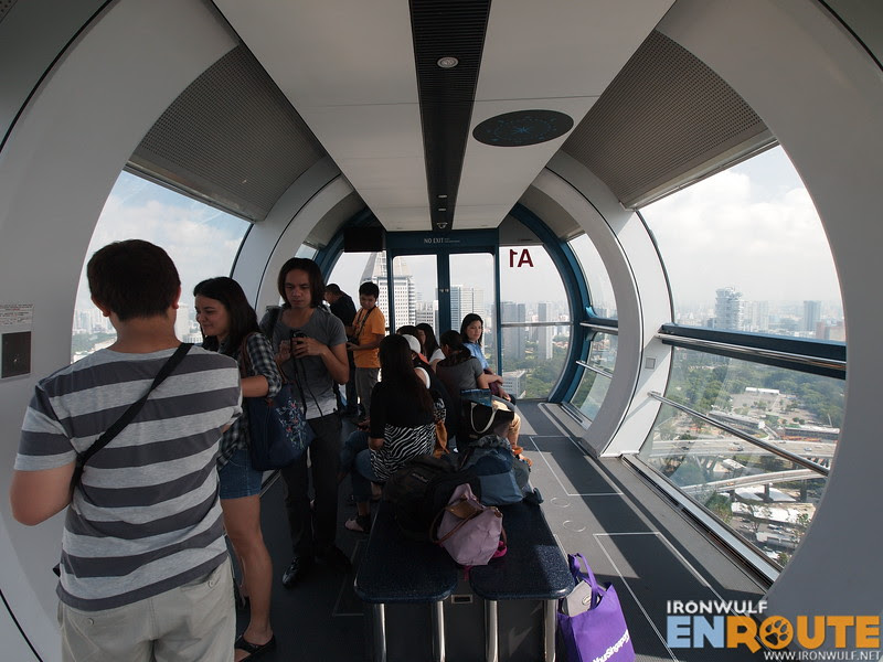 Inside one of the 28 Exo-capsules