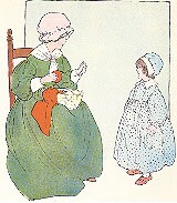 LITTLE GIRL AND QUEEN