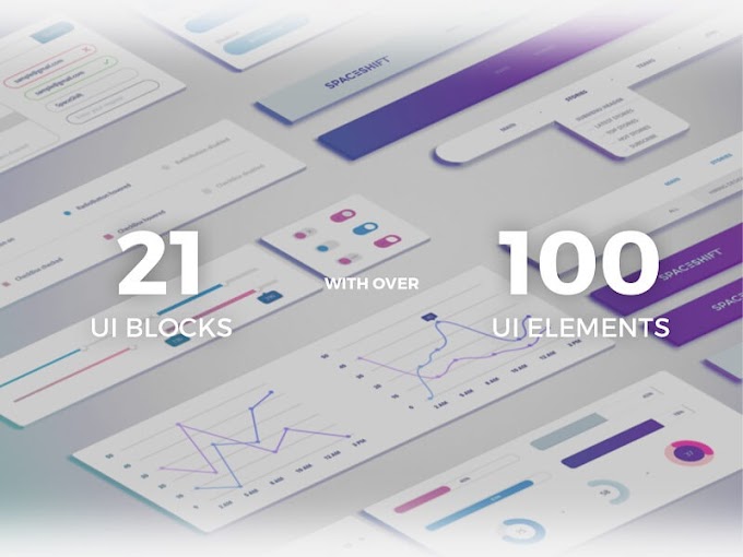 31 Best Free Flat UI Kits PSD 2025