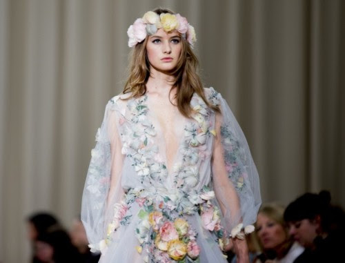 skaodi: Marchesa Spring/Summer 2015. London Fashion Week.