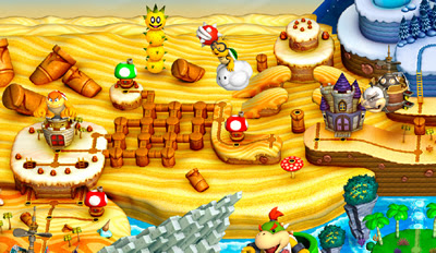 W2 デザートさばく Newスーパーマリオブラザーズu Newスーパールイージu 攻略ガイド