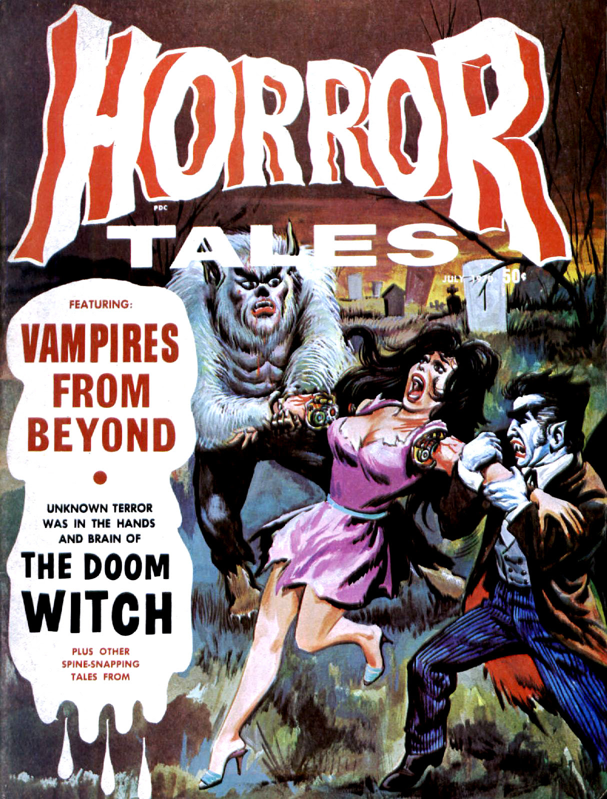 Horror Tales - Vol.2 #4 (Eerie Publications, 1970)