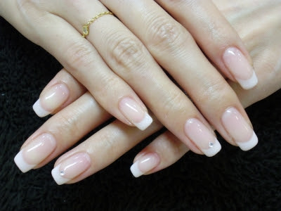 シンプルフレンチネイル Soleil Blog
