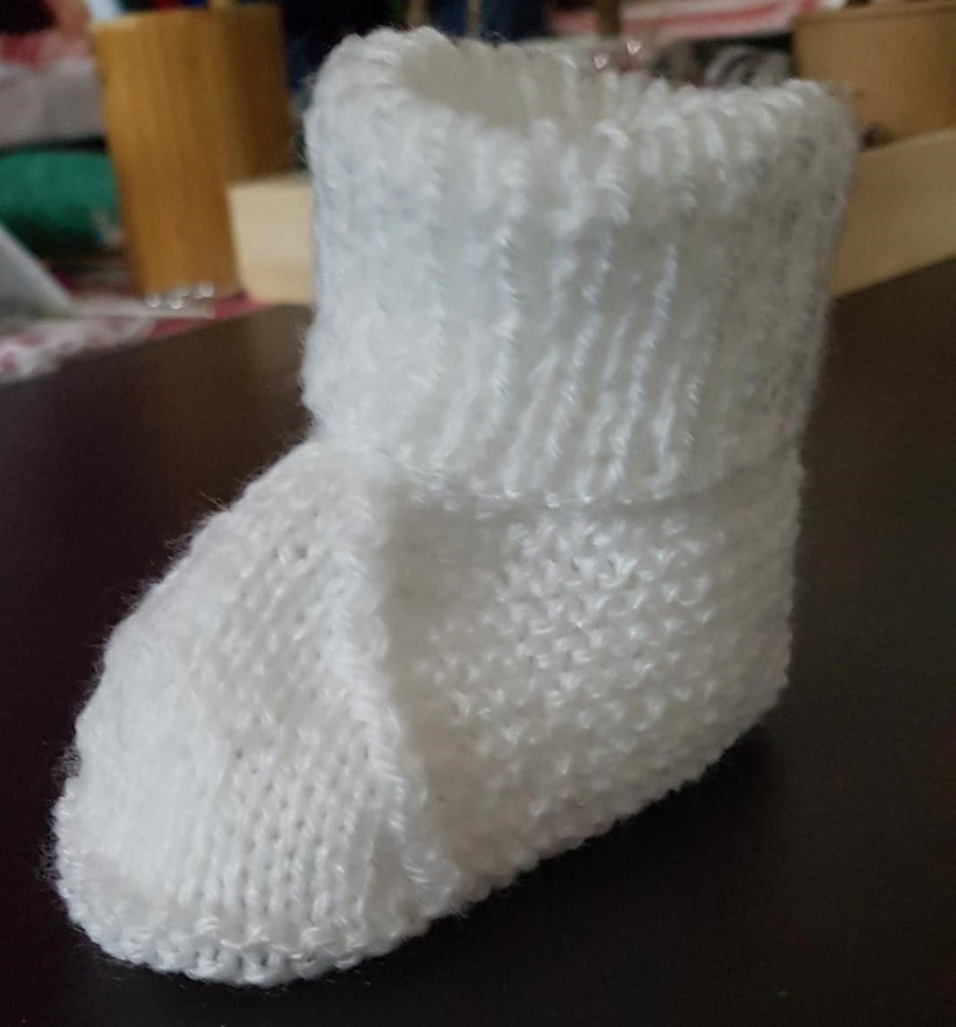 Chaussons Au Tricot Tricot Facile Pour Chaussons Taille Adulte Ou Bebe