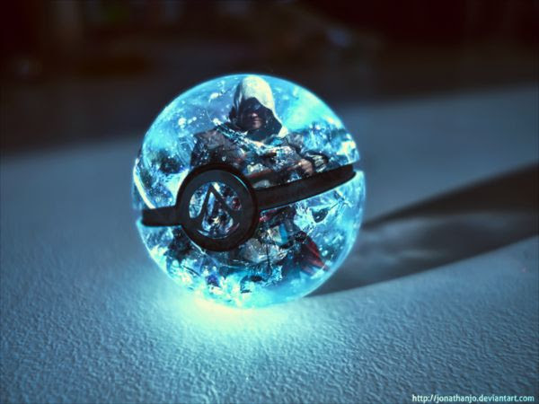 モンスターボール を 風に描いた 透明感あふれるハイクオリティなcg集 そうさめも