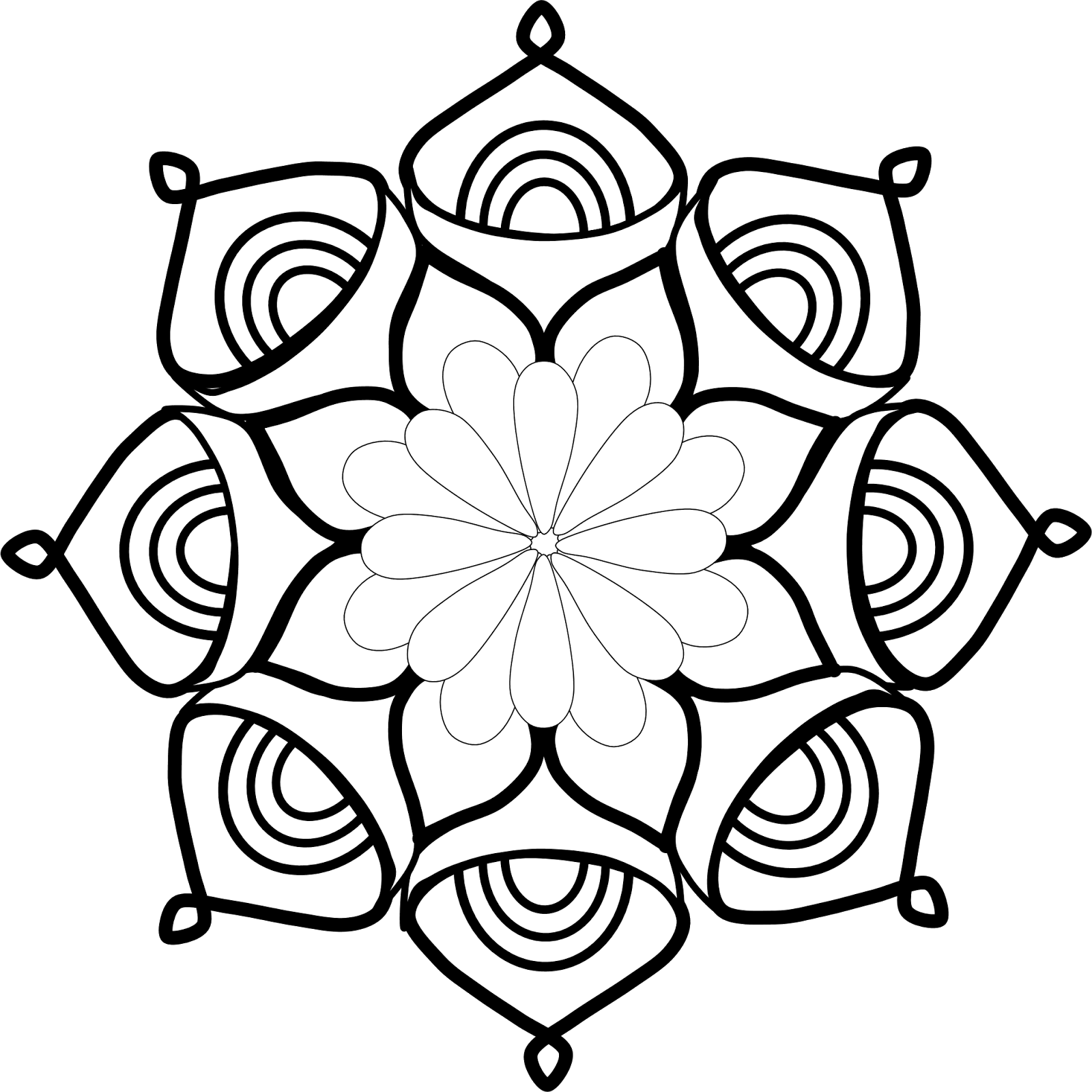 Download mandala art clipart - Clipground